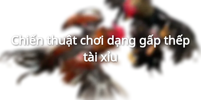 Chiến thuật chơi dạng gấp thếp khi chơi tài xỉu