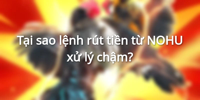 Nguyên nhân lệnh rút tiền tại NOHU bị xử lý chậm