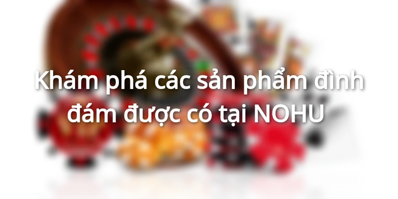 Khám phá các sản phẩm đình đám được có tại NOHU