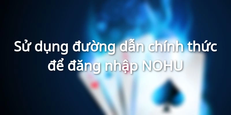 Lưu ý khi sử dụng link đăng nhập tài khoản NOHU